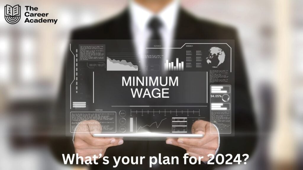 an image of increasing minimum wage in 2024 for Ireland - Design