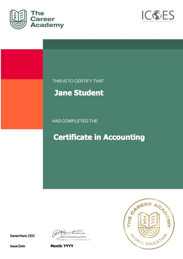 Certificate in Accounting